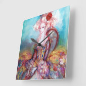 MADAME POMPADOUR QUADRATISCHE WANDUHR (Winkel)