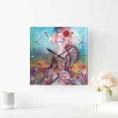 MADAME POMPADOUR QUADRATISCHE WANDUHR (Zuhause)