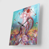 MADAME POMPADOUR QUADRATISCHE WANDUHR (Winkel)