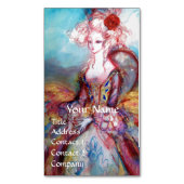 MADAME POMPADOUR ,Schönheit,Salon,Wellness-Center, Magnetische Visitenkarte (Vorderseite Vertikal)