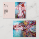 MADAME POMPADOUR ,Schönheit,Salon,Wellness-Center, Visitenkarte (Vorne/Hinten)