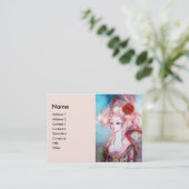 MADAME POMPADOUR ,Schönheit,Salon,Wellness-Center, Visitenkarte (Stehend Vorderseite)