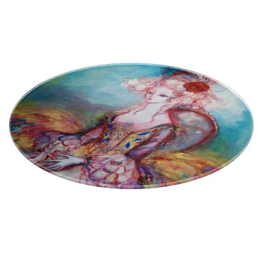 MADAME POMPADOUR, Schönheitsmode Schneidebrett (Ecke)