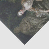 Madame Pompadour von Francois Boucher Seidenpapier (Ausschnitt)