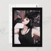 Madame - Postkarte (Vorne/Hinten)