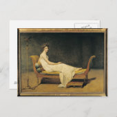 Madame Recamier, 1800 Postkarte (Vorne/Hinten)