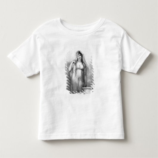 Madame Recamier Kleinkind T-shirt (Vorderseite)