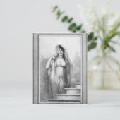 Madame Recamier Postkarte (Stehend Vorderseite)