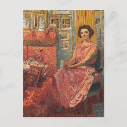 Madame Reine Bénard | Édouard Vuillard Postkarte (Vorderseite)