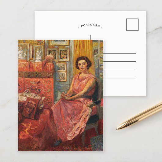 Madame Reine Bénard | Édouard Vuillard Postkarte