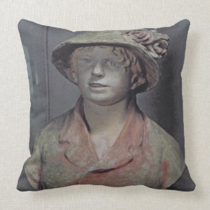 Madame Renoir, 1916 (vielfarbiger Gips) Kissen