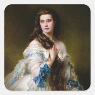 Madame Rimsky-Korsakov Quadratischer Aufkleber