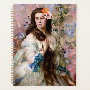 Madame Rimsky mit Blumen Planer