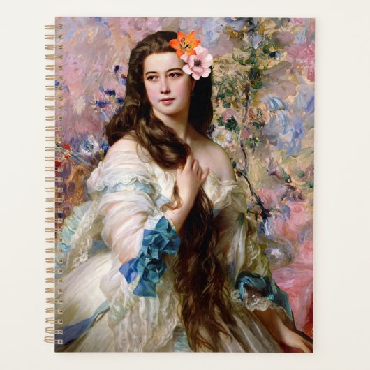 Madame Rimsky mit Blumen Planer (Vorderseite)