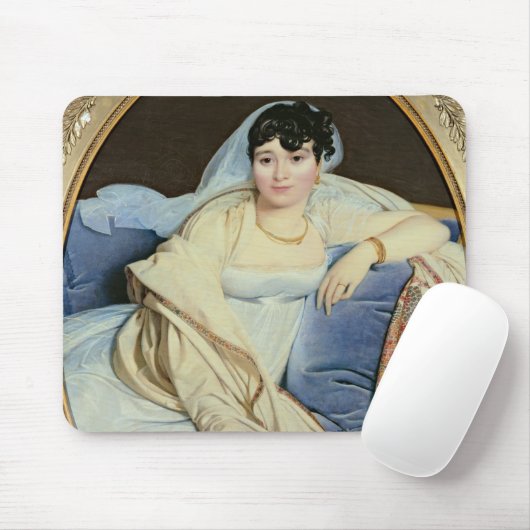 Madame Riviere nee Marie Francoise Jacquette Mousepad (Mit Mouse)
