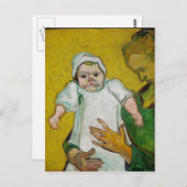 Madame Roulin mit Baby von Vincent Van Gogh Postkarte (Vorne/Hinten)