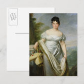 Madame Tallien Postkarte (Vorne/Hinten)