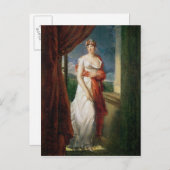 Madame Tallien Postkarte (Vorne/Hinten)