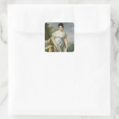Madame Tallien Quadratischer Aufkleber (Tasche)