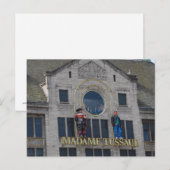 Madame Tussaud - Amsterdam Postkarte (Vorne/Hinten)