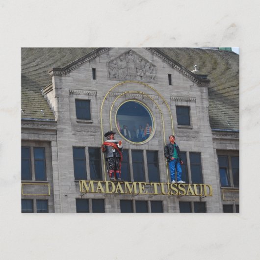 Madame Tussaud - Amsterdam Postkarte (Vorderseite)