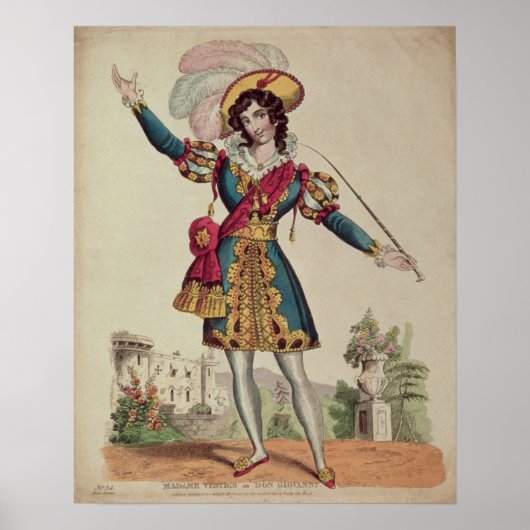 Madame Vestris Poster (Vorne)