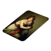 Madame Vigee-Lebrun und ihre Tochter Magnet (Linke Seite)