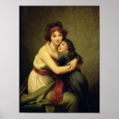 Madame Vigee-Lebrun und ihre Tochter Poster (Vorne)