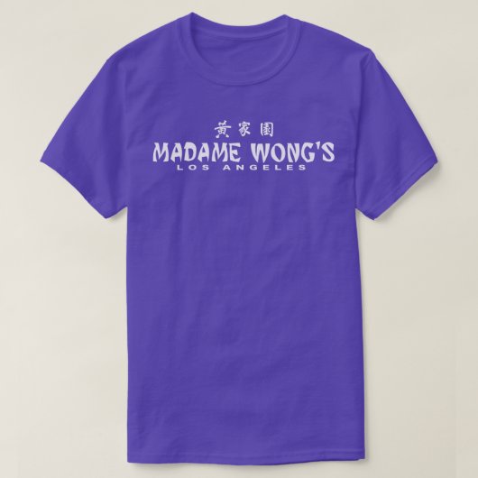 Madame Wongs TShirt (Design vorne)