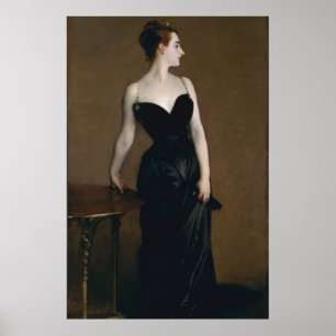 Madame X Canvas Print Poster