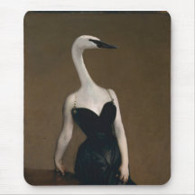 Madame X hat einen Swanlike Neck Mousepad