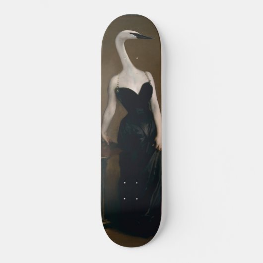 Madame X Lieben-2 Skate Fine Art Parody Skateboard (Vorderseite)