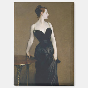 Madame X Porträt von John Singer Sargent Magnet