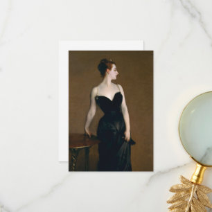 Madame X von John Singer Sargent Dankeskarte