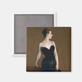 Madame X von John Singer Sargent Magnet (Vorderseite/Rückseite)