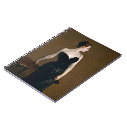 Madame X von John Singer Sargent Notizblock (Linke Seite)
