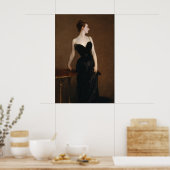 Madame X von John Singer Sargent Poster (Küche)