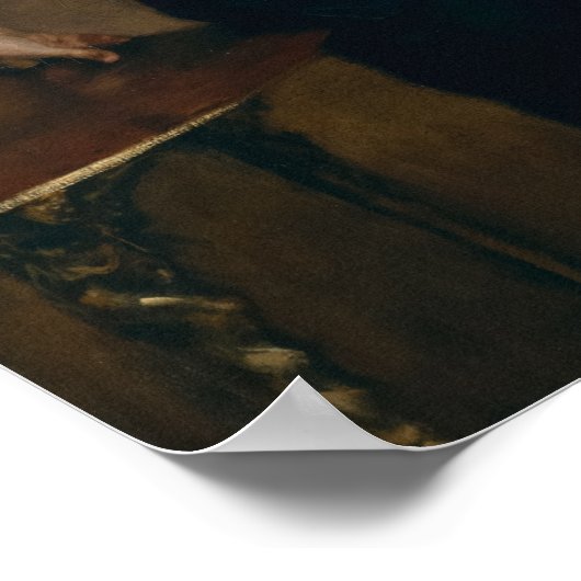 Madame X von John Singer Sargent Poster (Ecke)