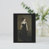 Madame X von John Singer Sargent Postkarte (Stehend Vorderseite)