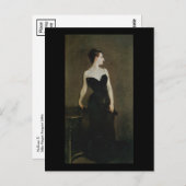 Madame X von John Singer Sargent Postkarte (Vorne/Hinten)