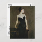 Madame X von John Singer Sargent Postkarte (Vorne/Hinten)