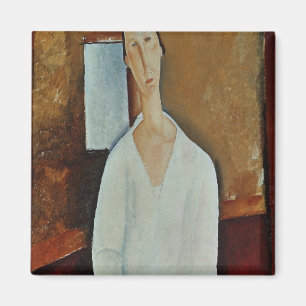 Madame Zborowska mit den umklammerten Händen, Magnet
