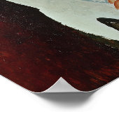 Madame Zborowska mit geklatschten Händen, c.1917 Poster (Ecke)