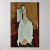 Madame Zborowska mit geklatschten Händen, c.1917 Poster (Vorne)