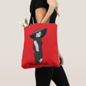 Madamemoiselle Illustration - Rot Tasche (Von Nahem)