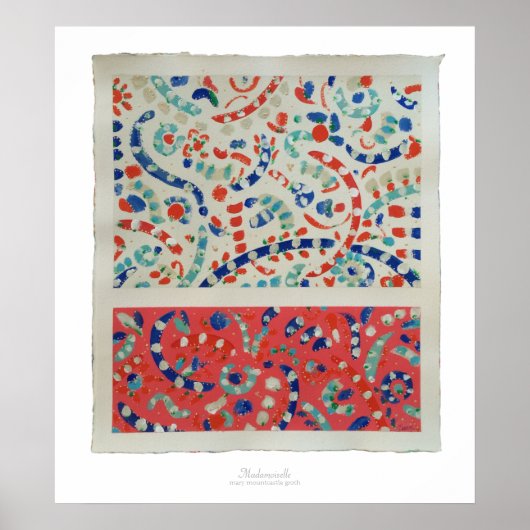 Madamoiselle Poster (Vorne)