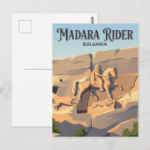 Madara Reiter Bulgarien Postkarte (Vorne/Hinten)