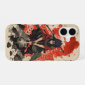 Madara Uchiha – Cinematic Watercolor  iphone case 16 Hülle (Rückseite (Horizontal))