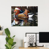 Madarin Duck Poster (Heimbüro)