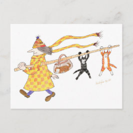 MadCatWoman and the Polecats Postkarte